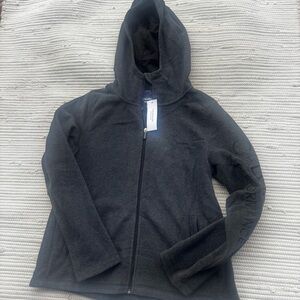 Calvin Klein Performance Fleece Zip Hoodie – Charcoal Gray – Size M – NWT